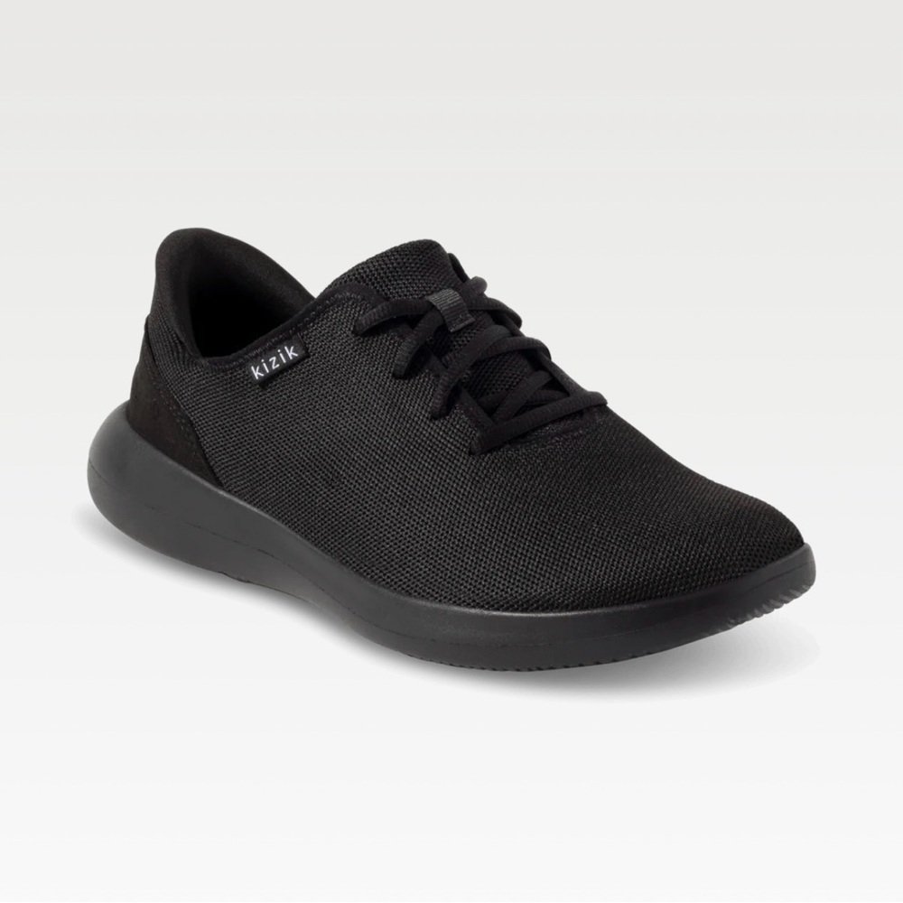 Kizik Madrid Eco Knit Fast Black On Black Sneakers Men's 10.5 Exc Preowned